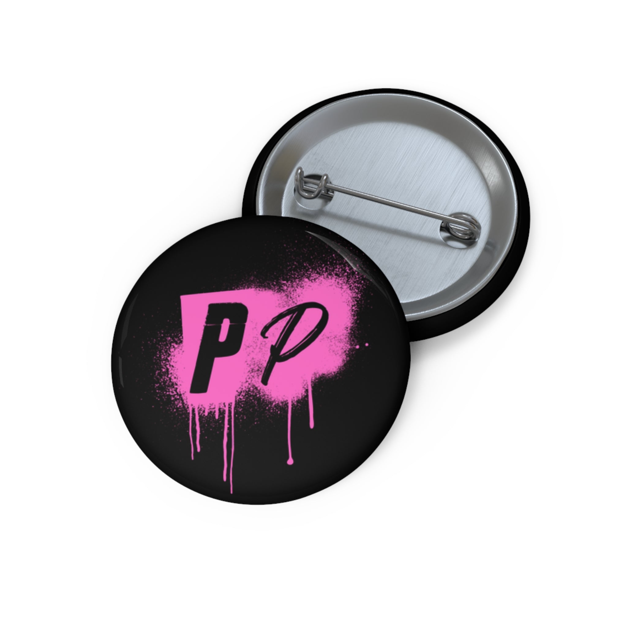 Punks & Primadonnas Graffiti Pin Button