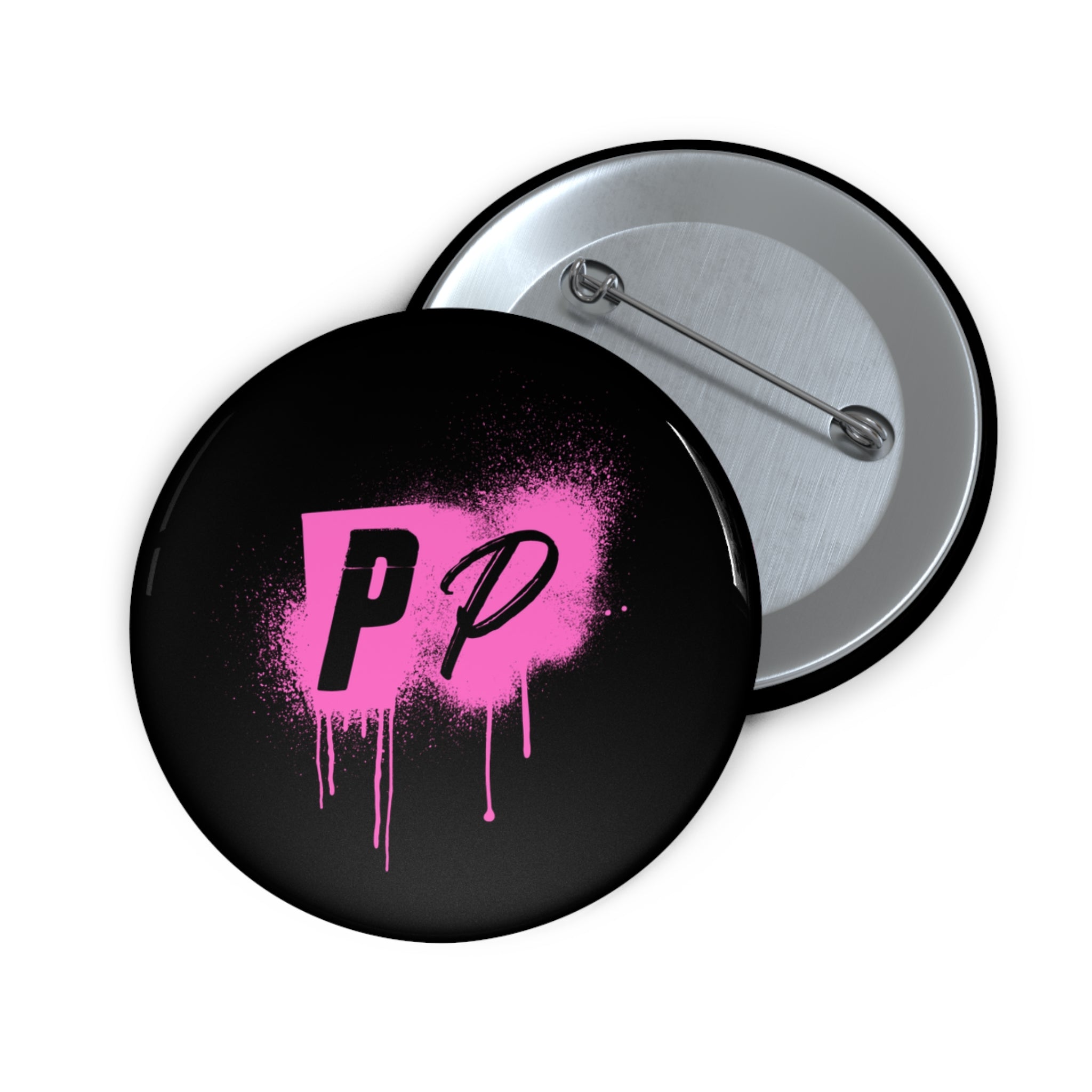 Punks & Primadonnas Graffiti Pin Button