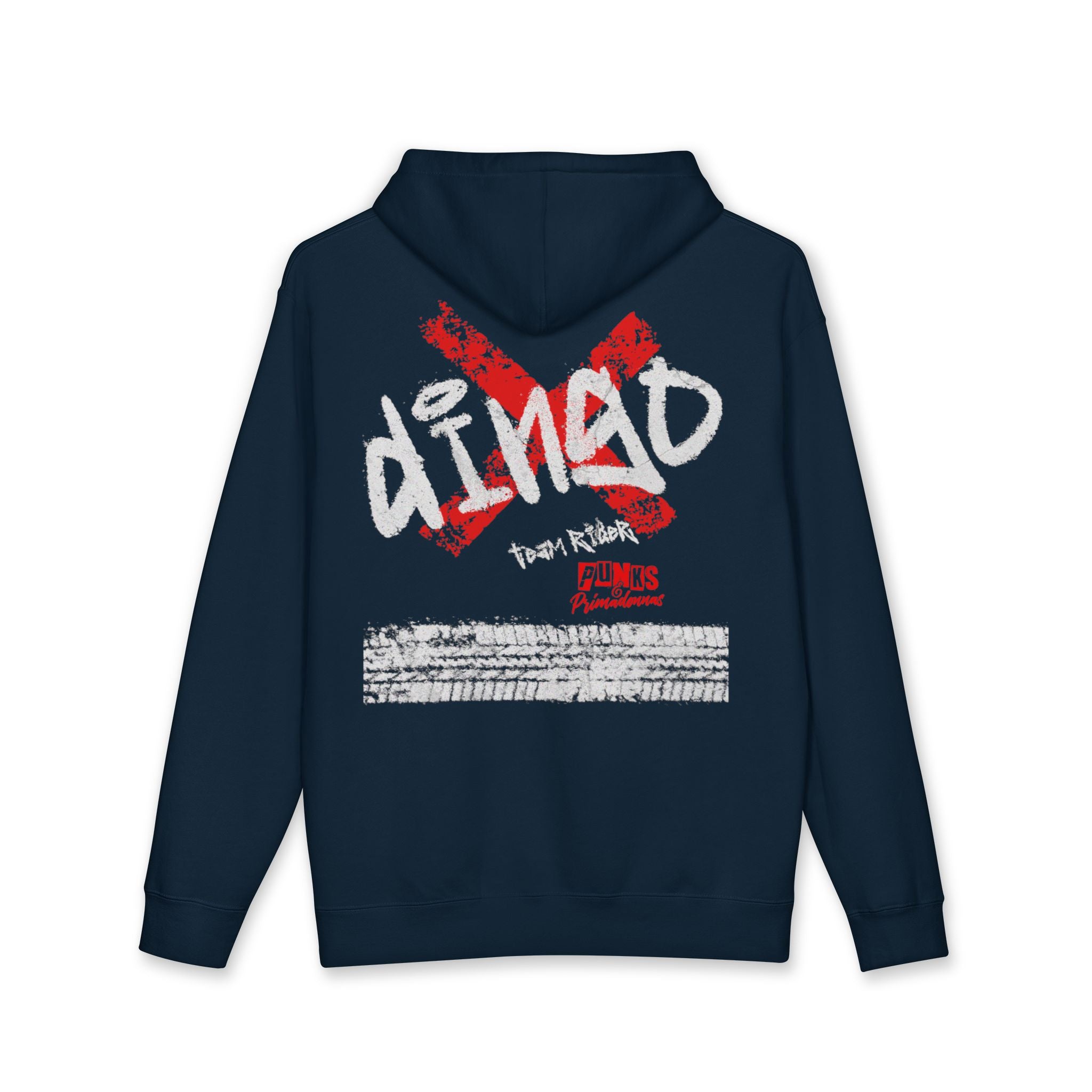 PUNKS & Primadonnas Hoodie – Vintage Punk Band Style Graphic Sweatshirt