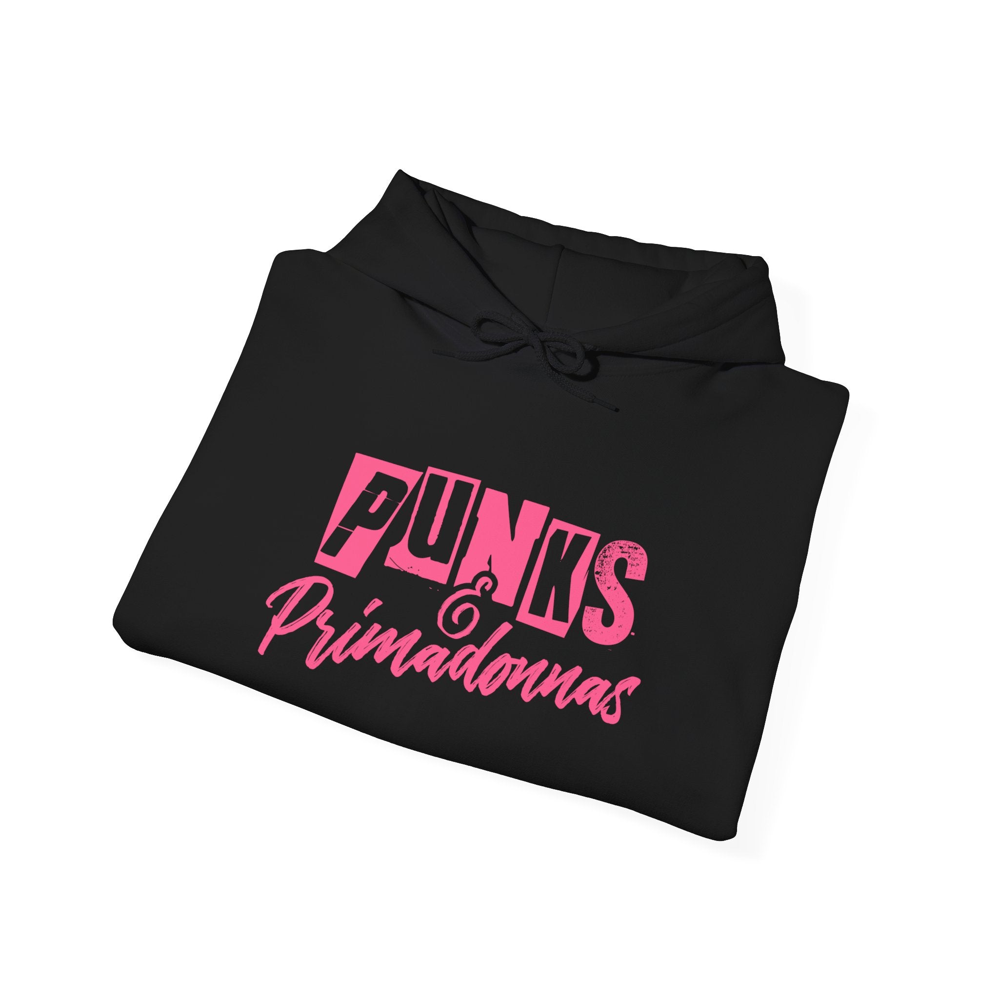 Hoodie — Punks & Primadonnas Pink Graphic Hooded Sweatshirt
