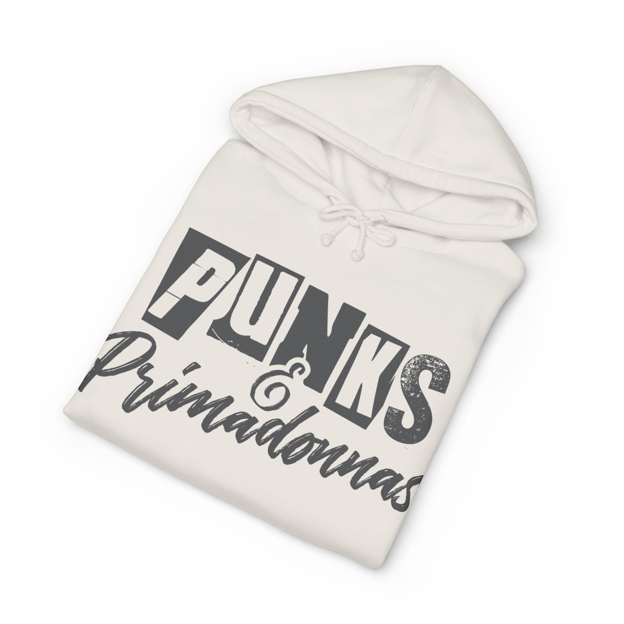 Punks & Primadonnas Hoodie — Punk Rock Safety Pin Graphic Sweatshirt