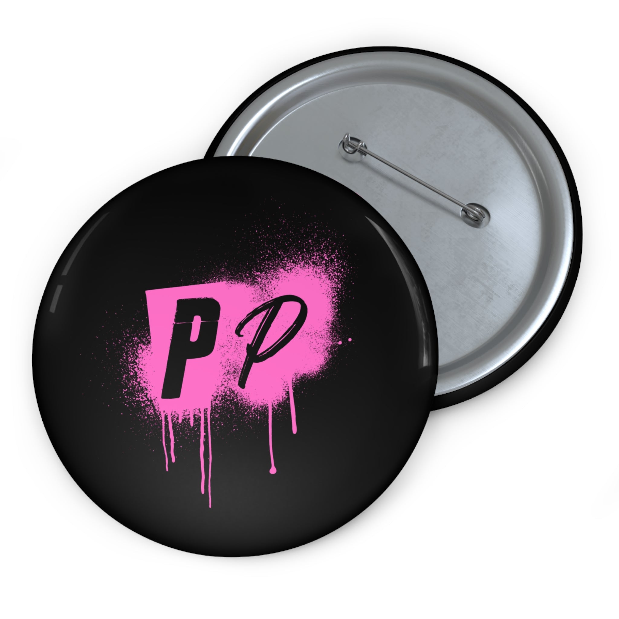 Punks & Primadonnas Graffiti Pin Button