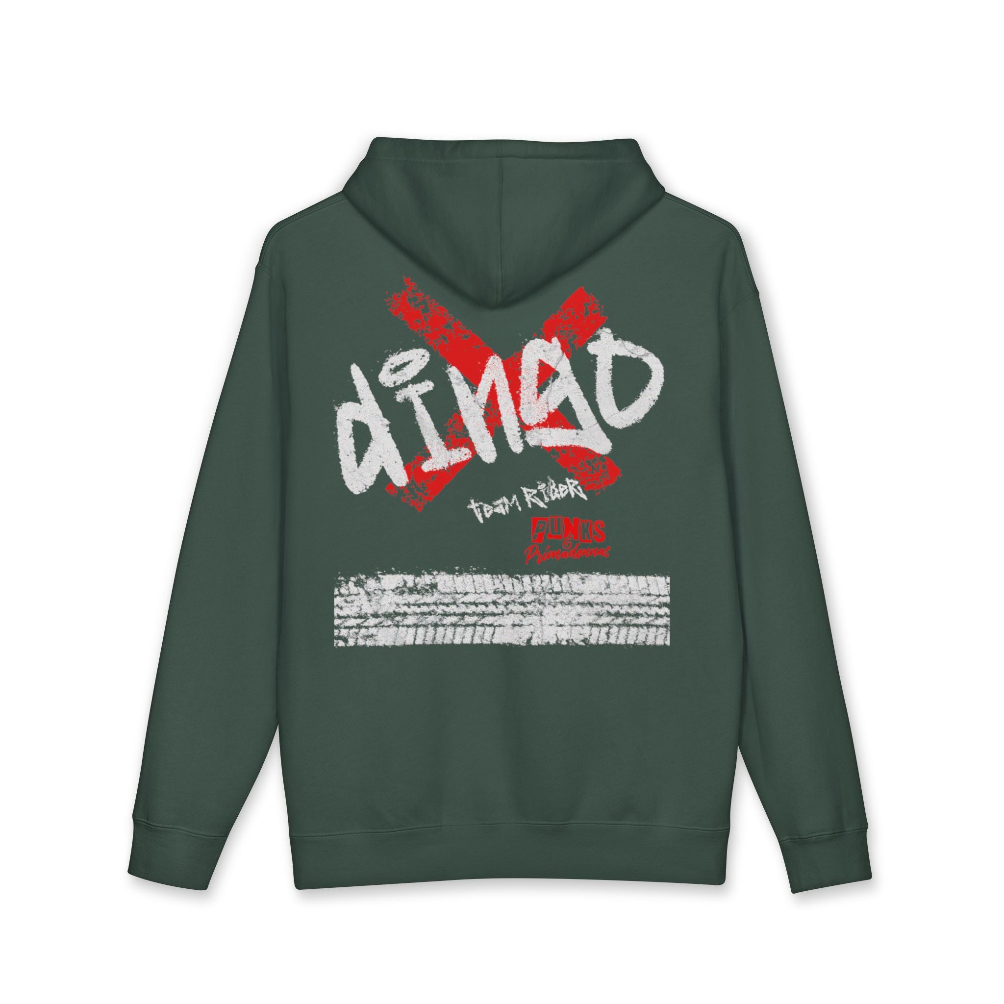 PUNKS & Primadonnas Hoodie – Vintage Punk Band Style Graphic Sweatshirt