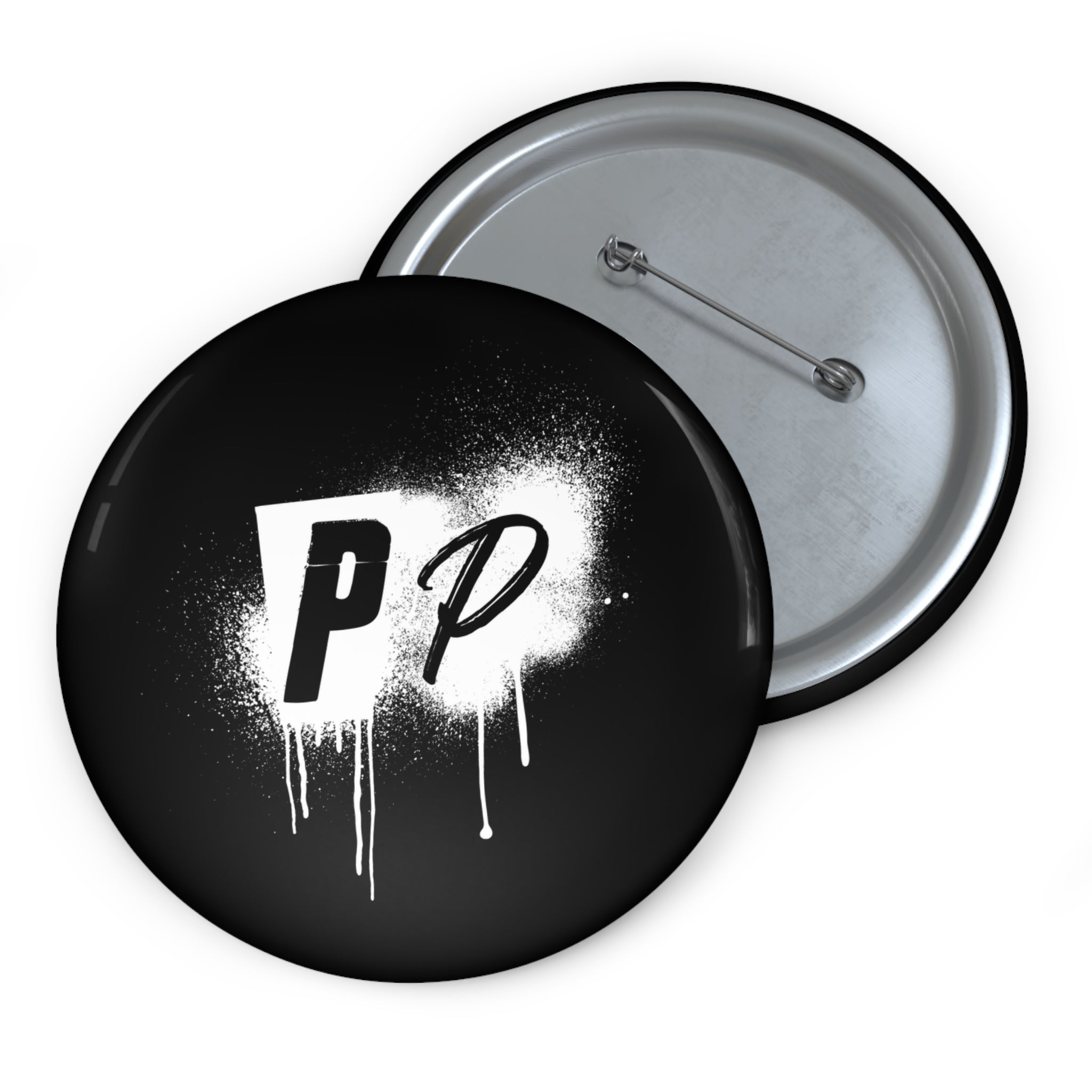 Punks & Primadonnas Graffiti Pin Button