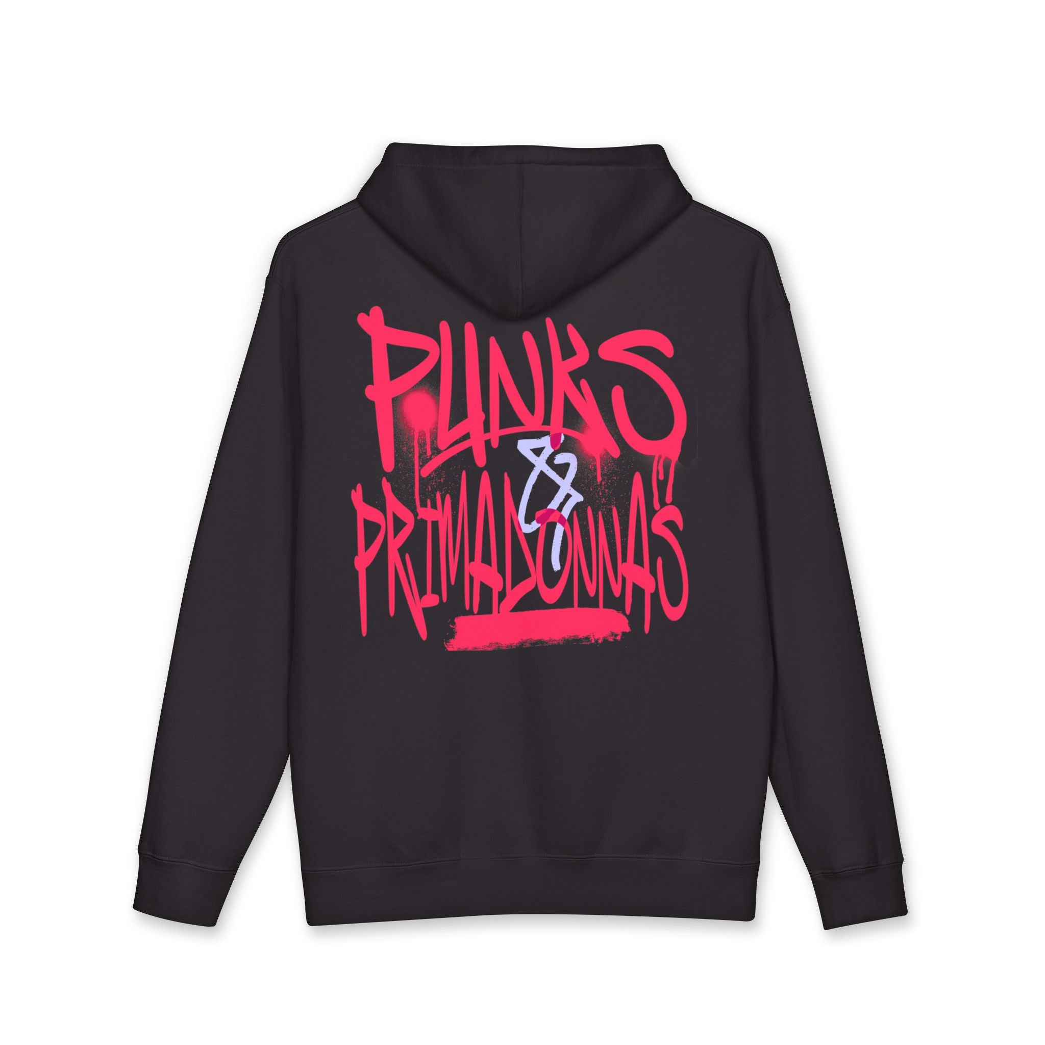 Pink Graffiti Streetwear Pullover