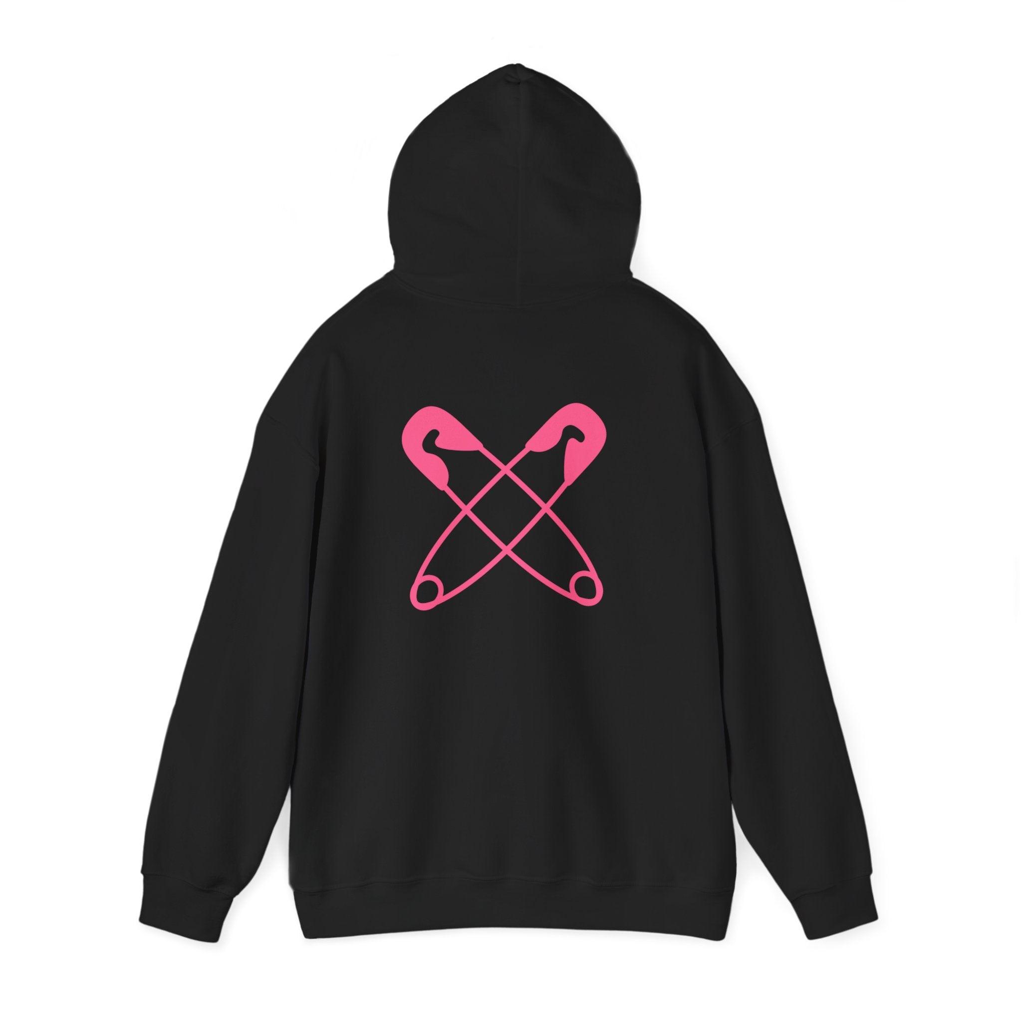 Hoodie — Punks & Primadonnas Pink Graphic Hooded Sweatshirt