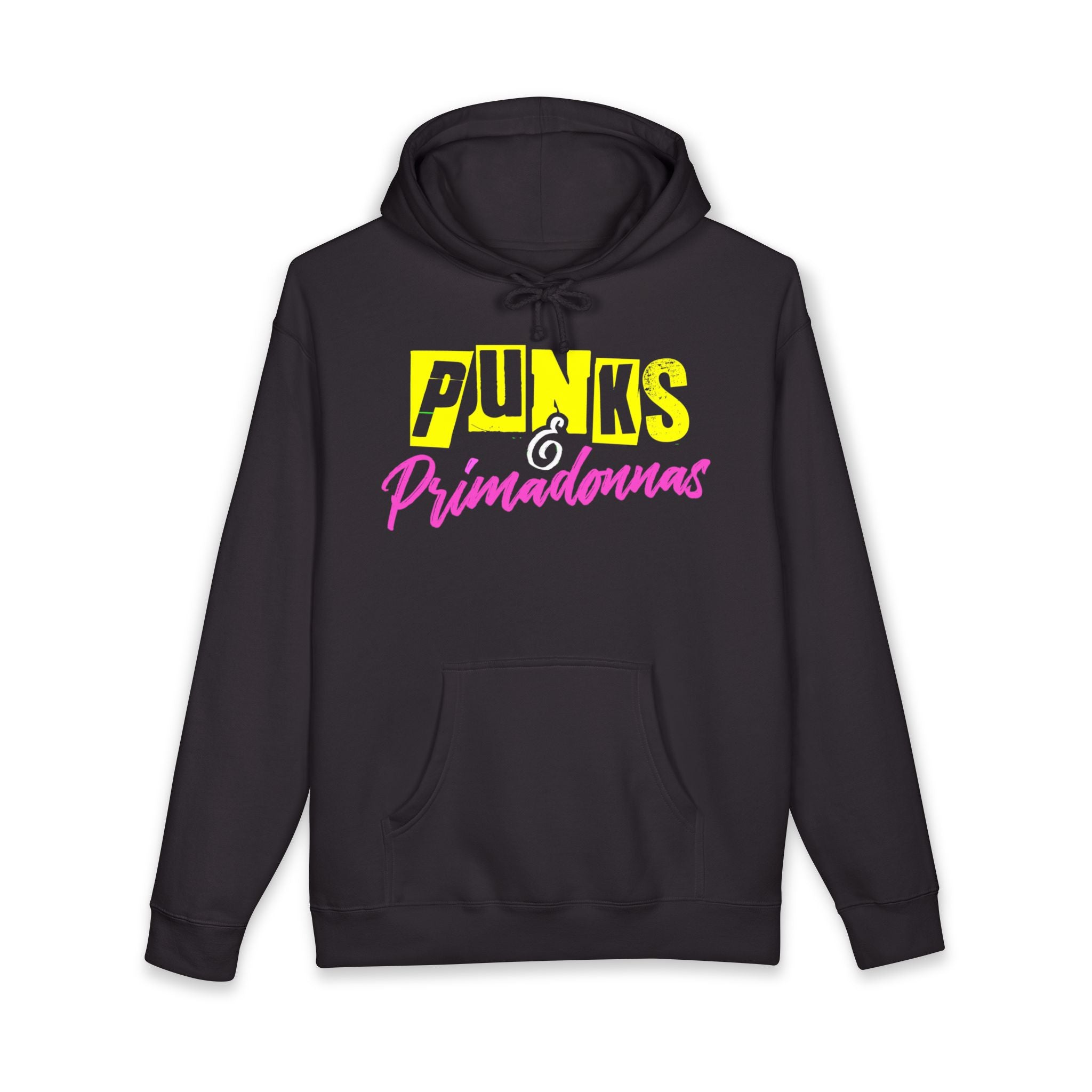 Pink + Yellow Punks Logo Pullover