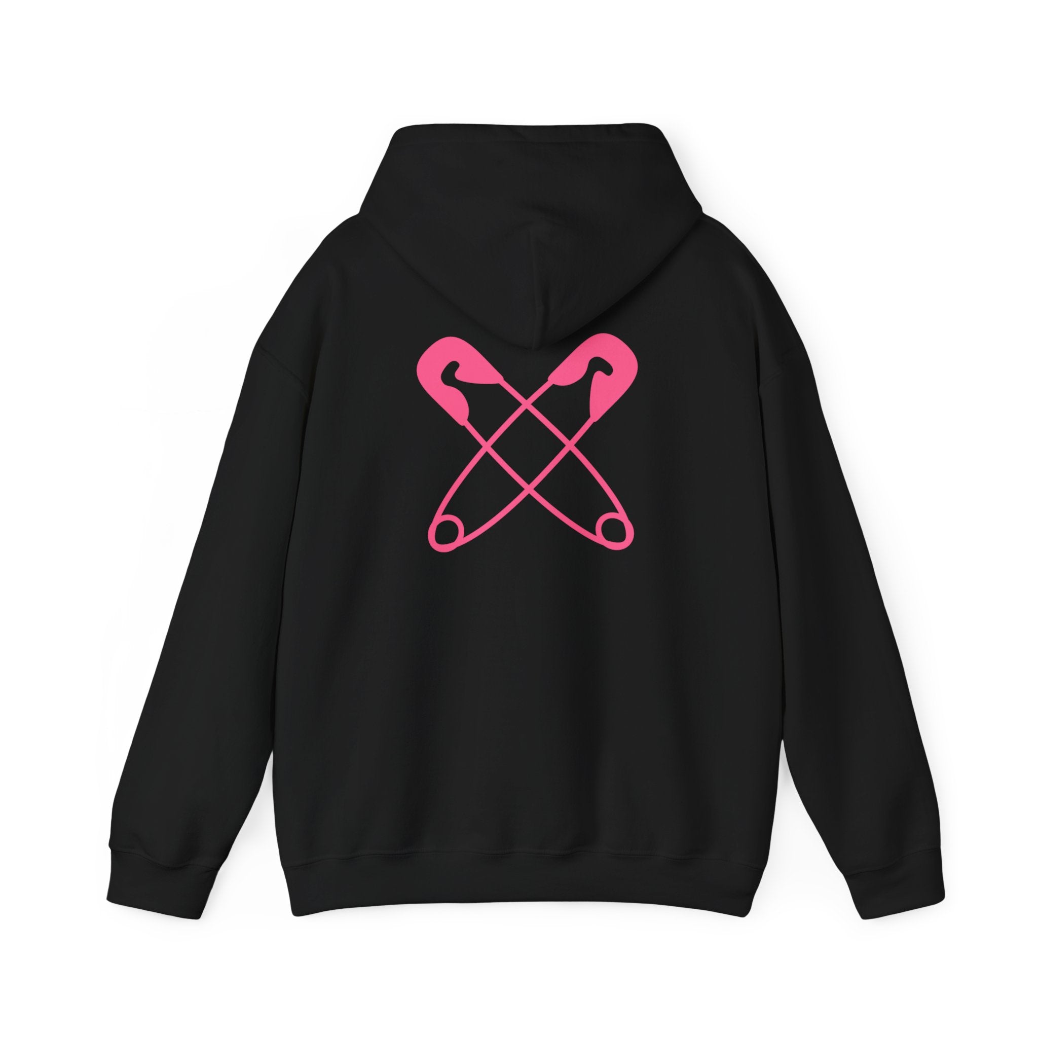 Hoodie — Punks & Primadonnas Pink Graphic Hooded Sweatshirt