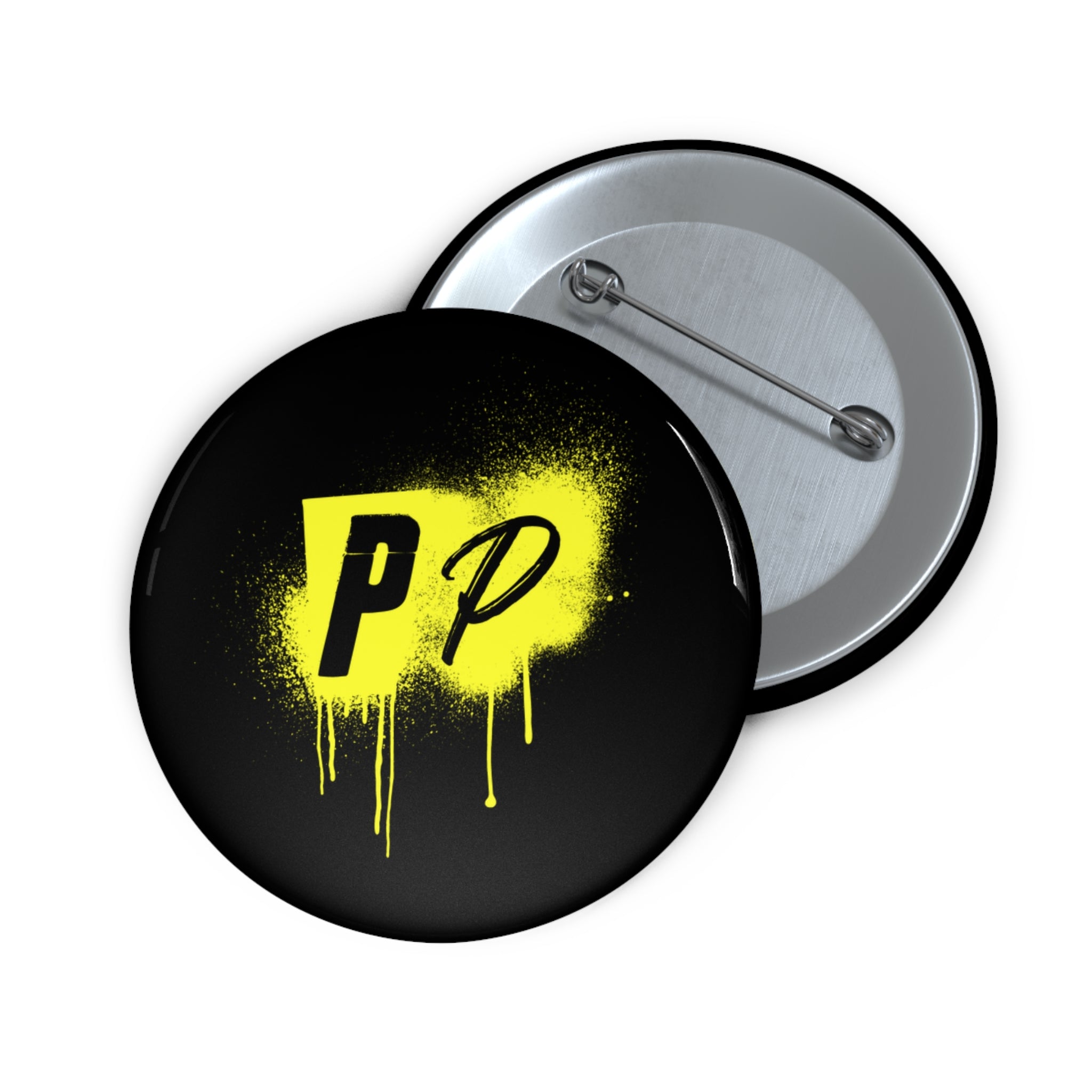 Punks & Primadonnas Graffiti Pin Button