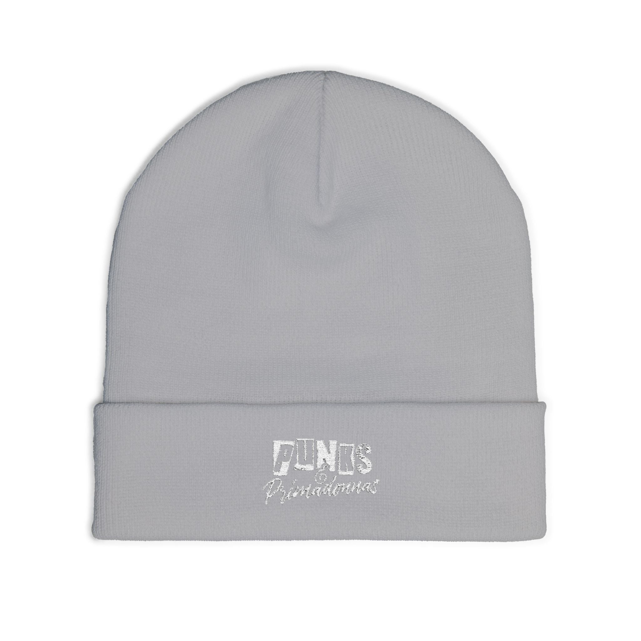 Embroidered Knit Beanie