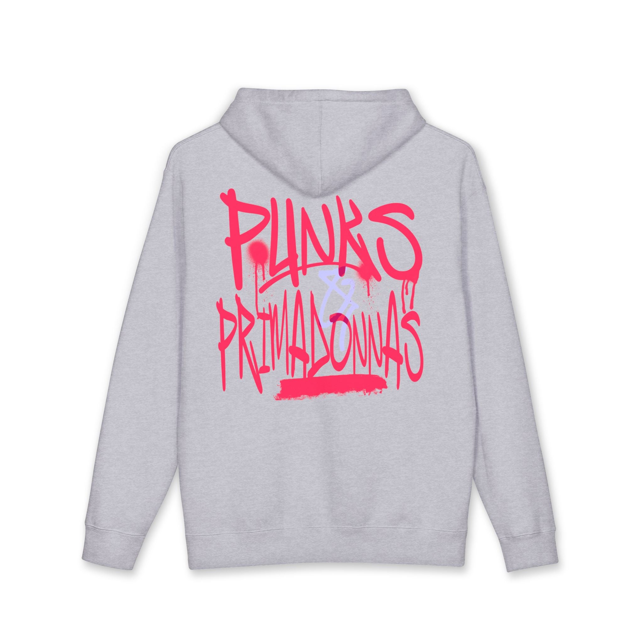 Pink Graffiti Streetwear Pullover