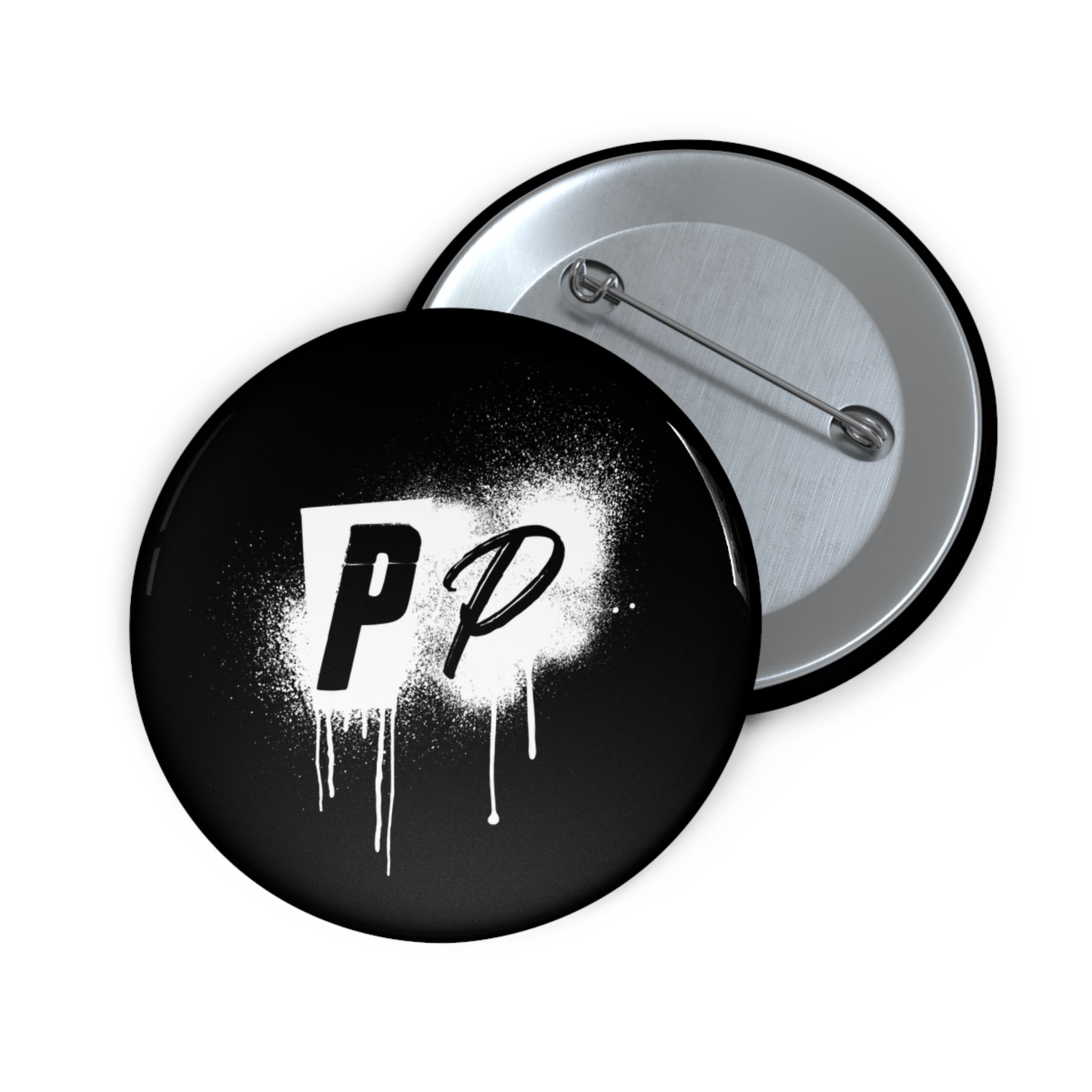 Punks & Primadonnas Graffiti Pin Button