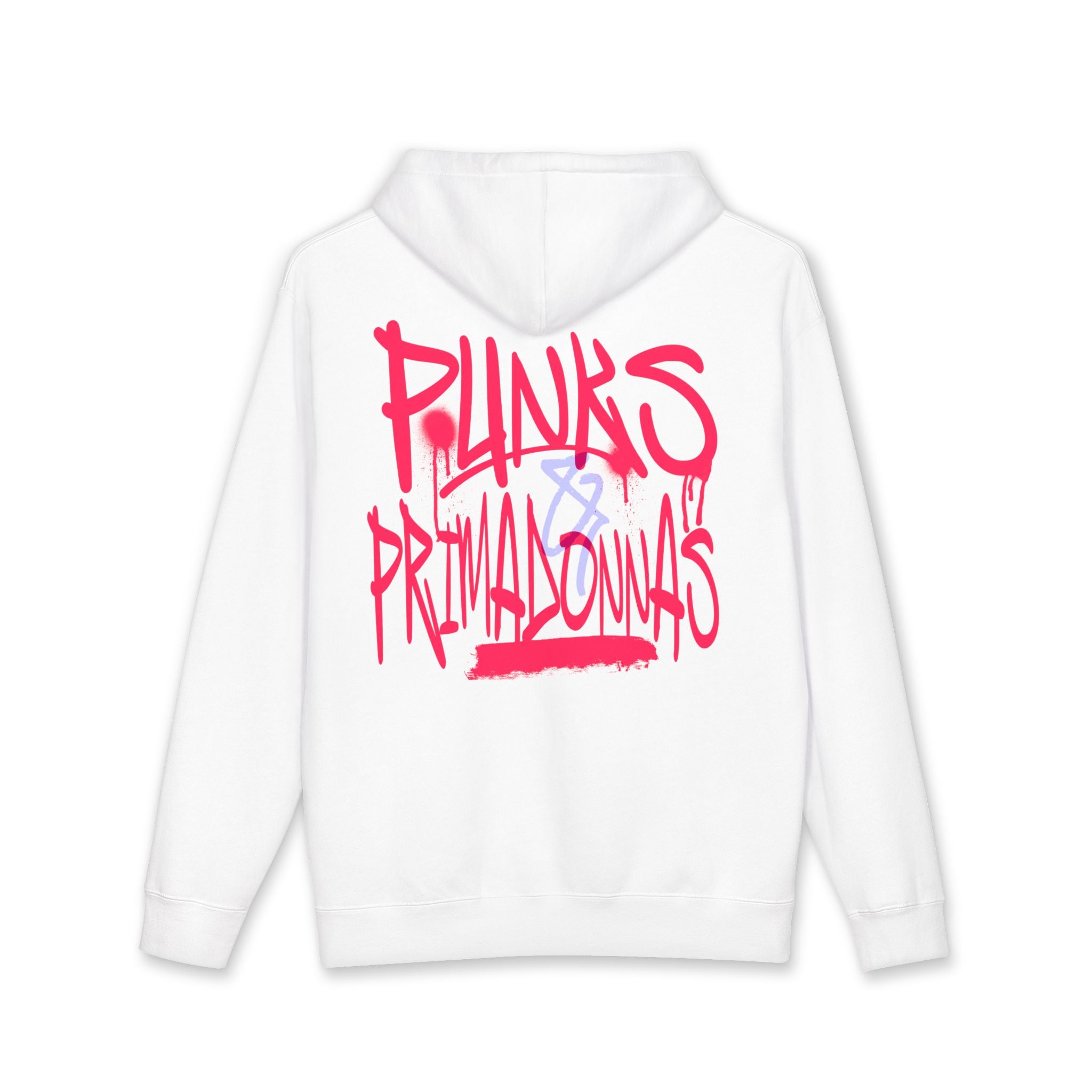 Pink Graffiti Streetwear Pullover