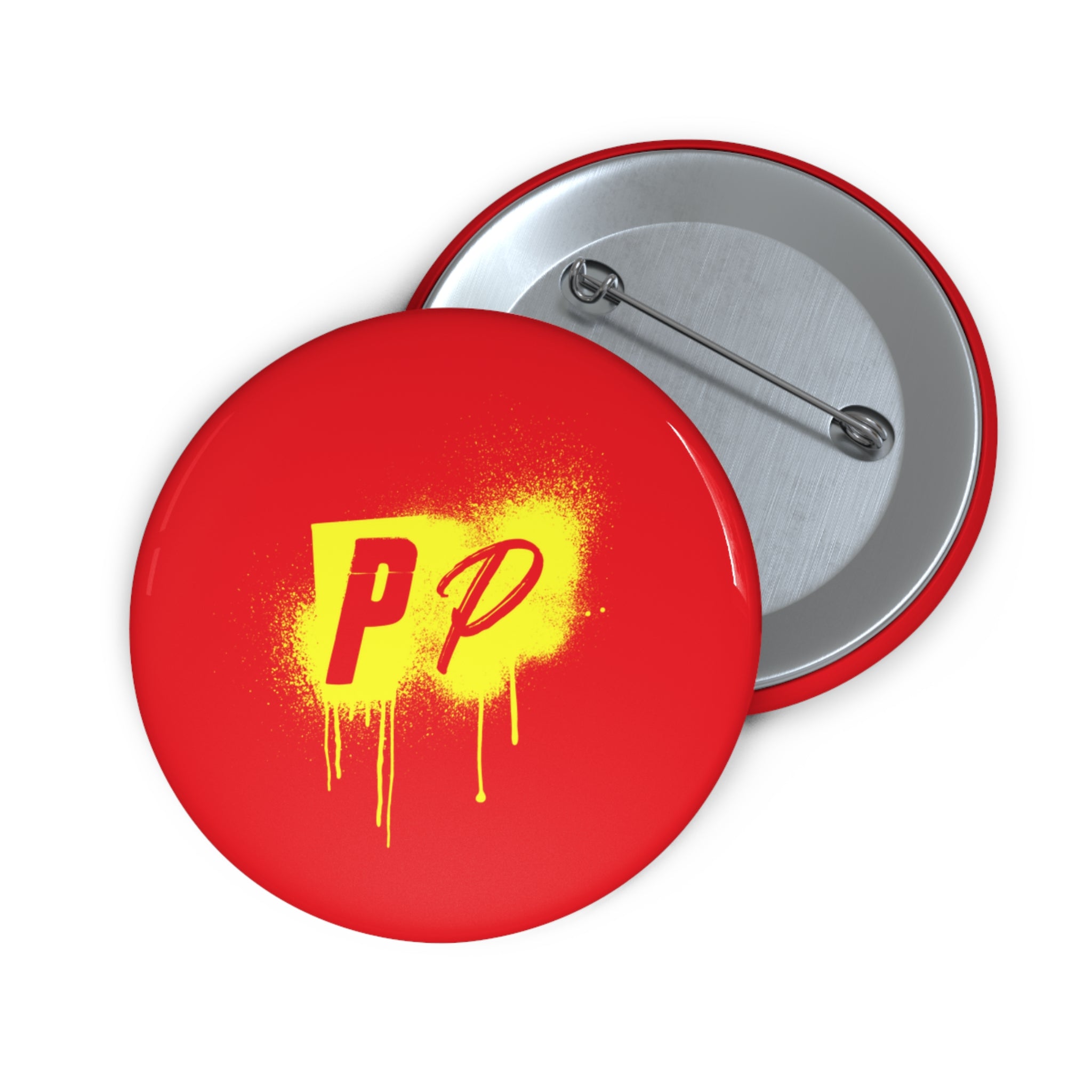 Punks & Primadonnas Graffiti Pin Button