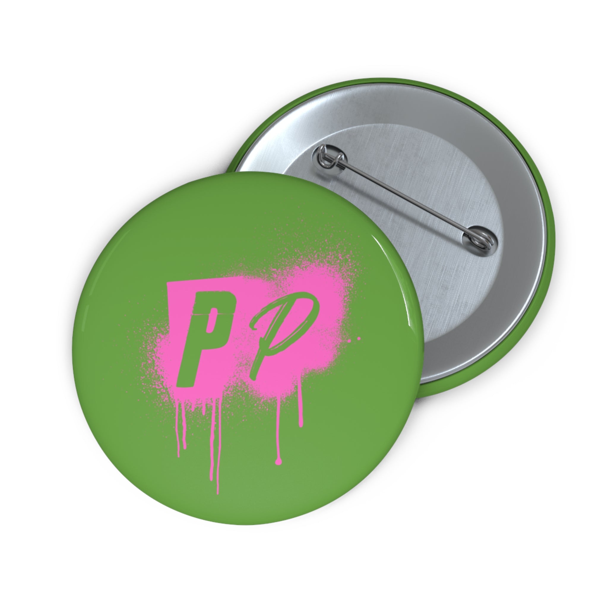 Punks & Primadonnas Graffiti Pin Button