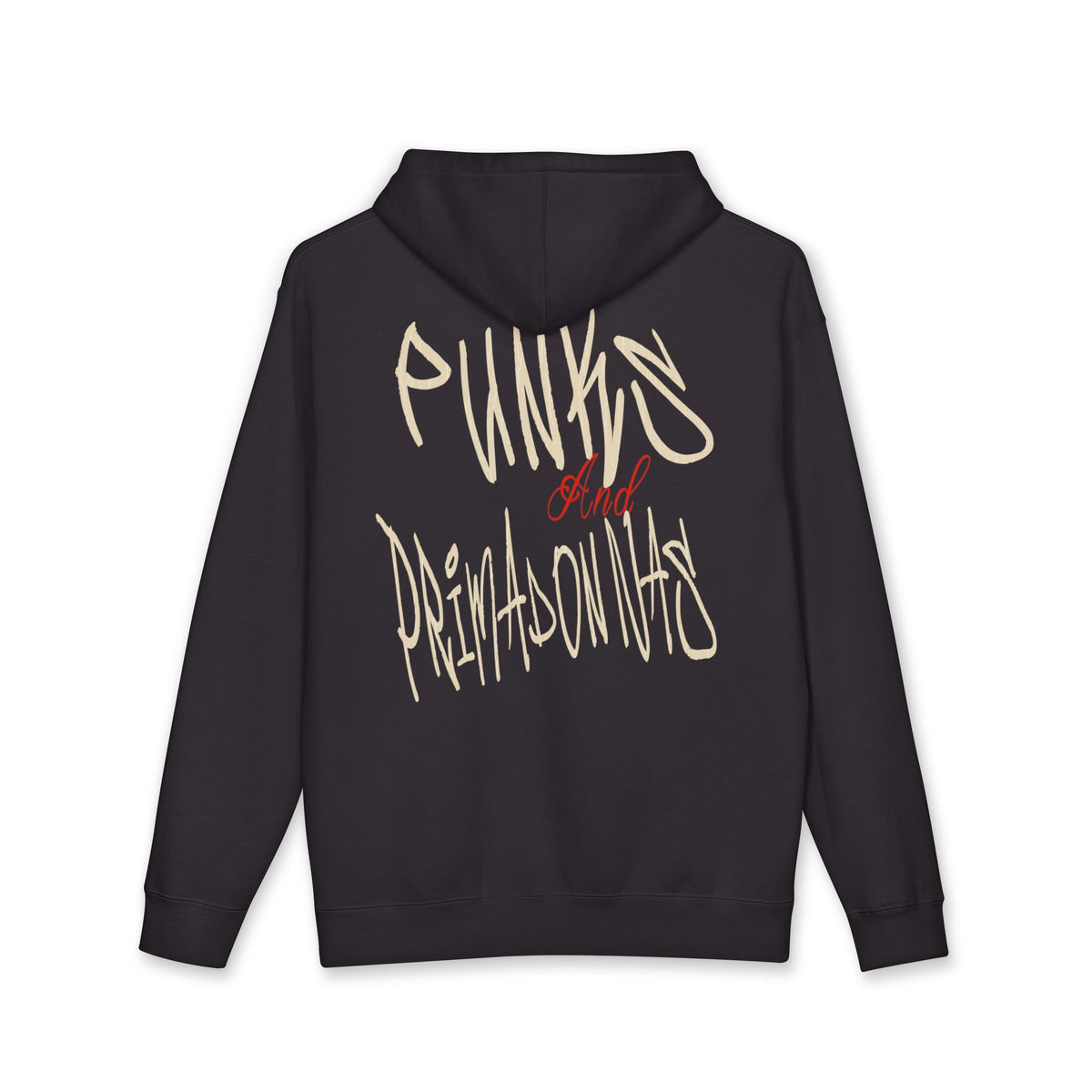 Punk's Not Dead Hoodie — 'Punk's and Primas Only' Graphic Hooded Sweatshirt