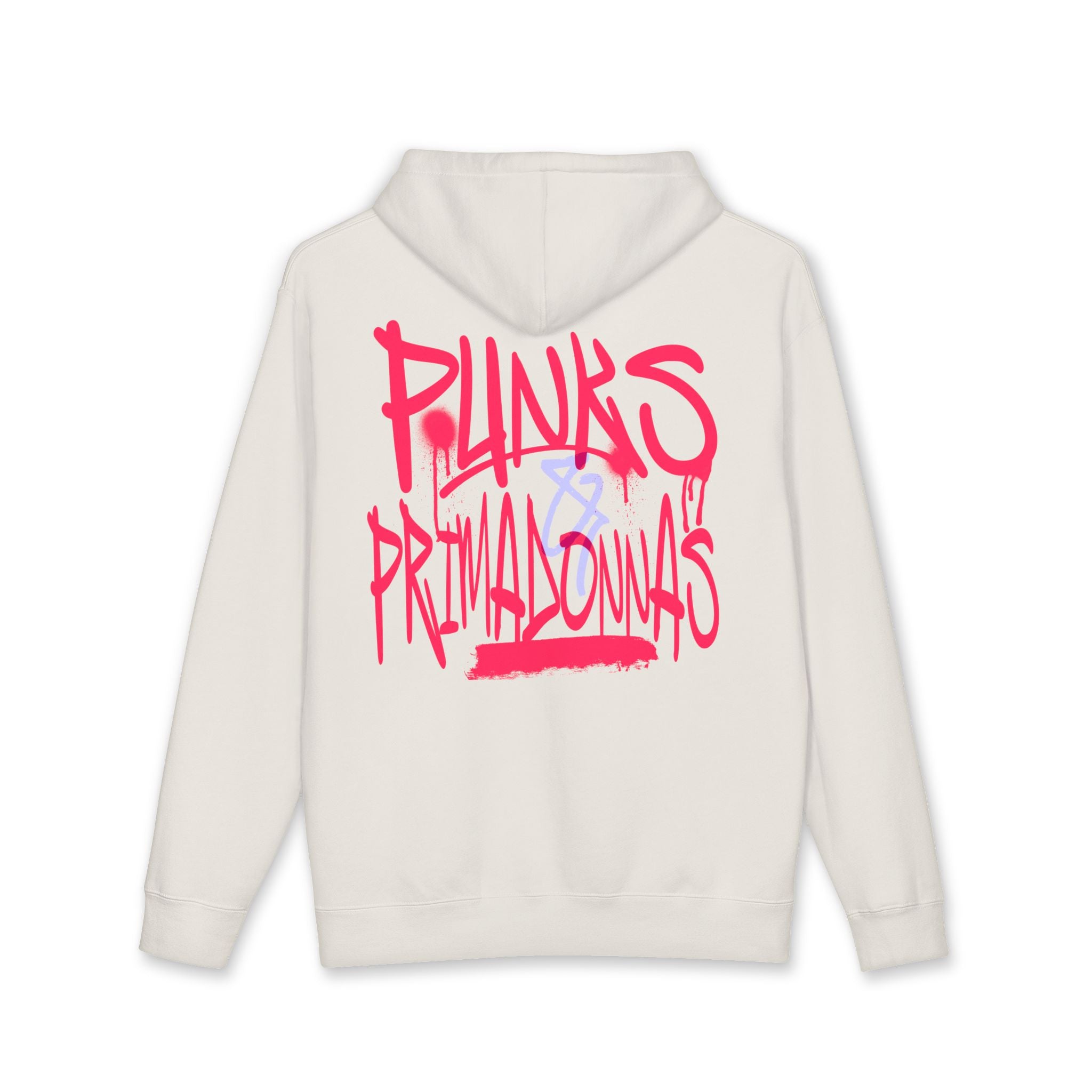 Pink Graffiti Streetwear Pullover
