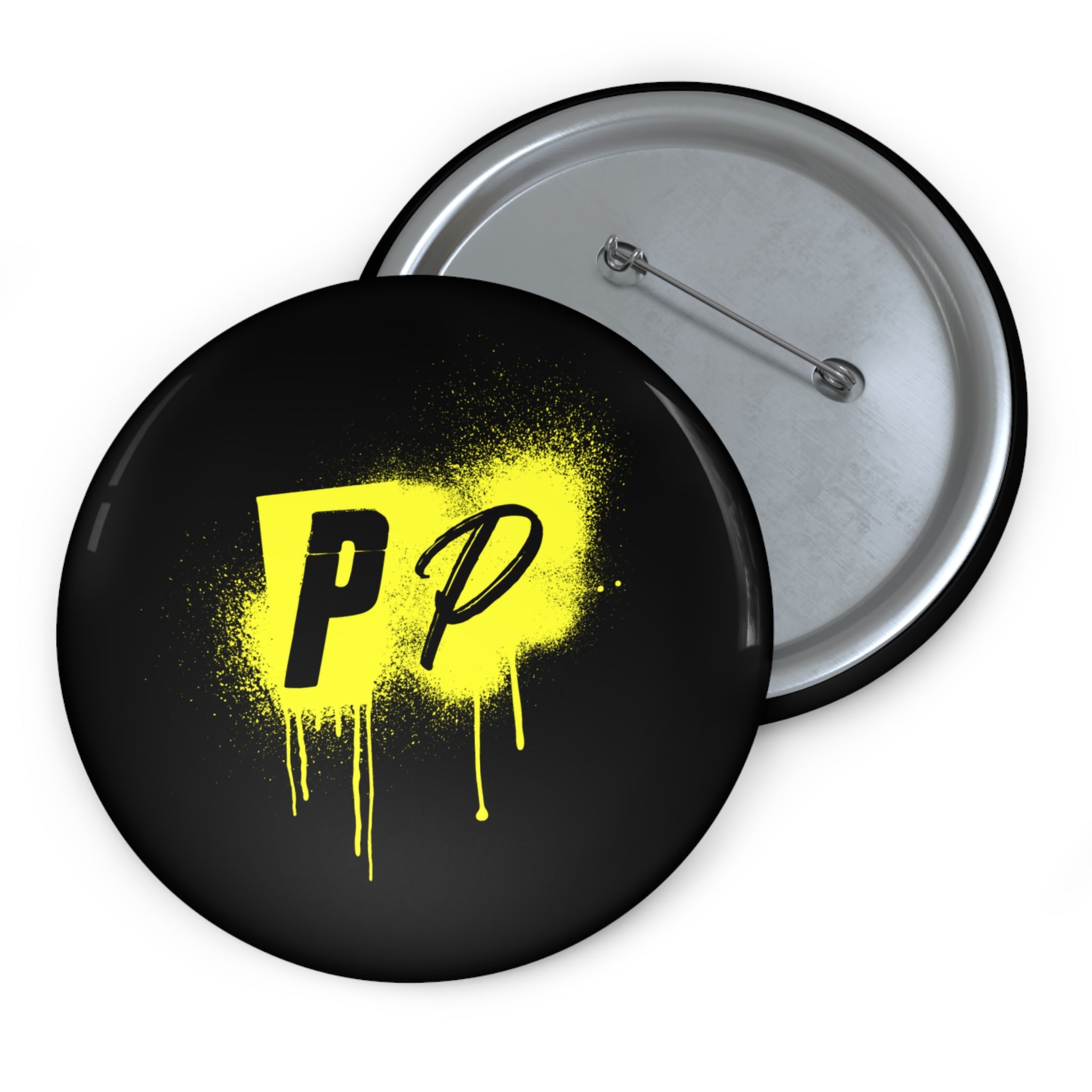 Punks & Primadonnas Graffiti Pin Button