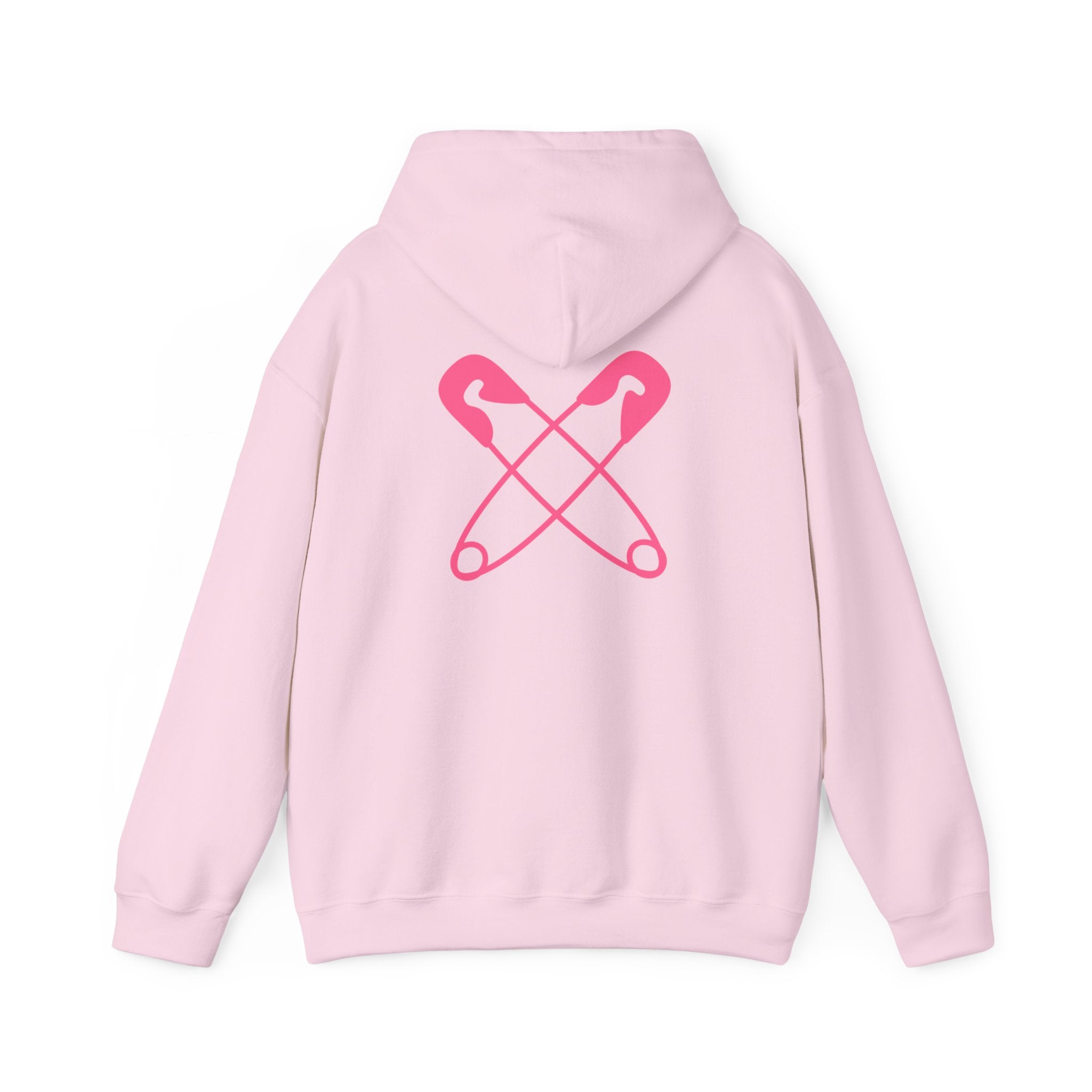 Hoodie — Punks & Primadonnas Pink Graphic Hooded Sweatshirt