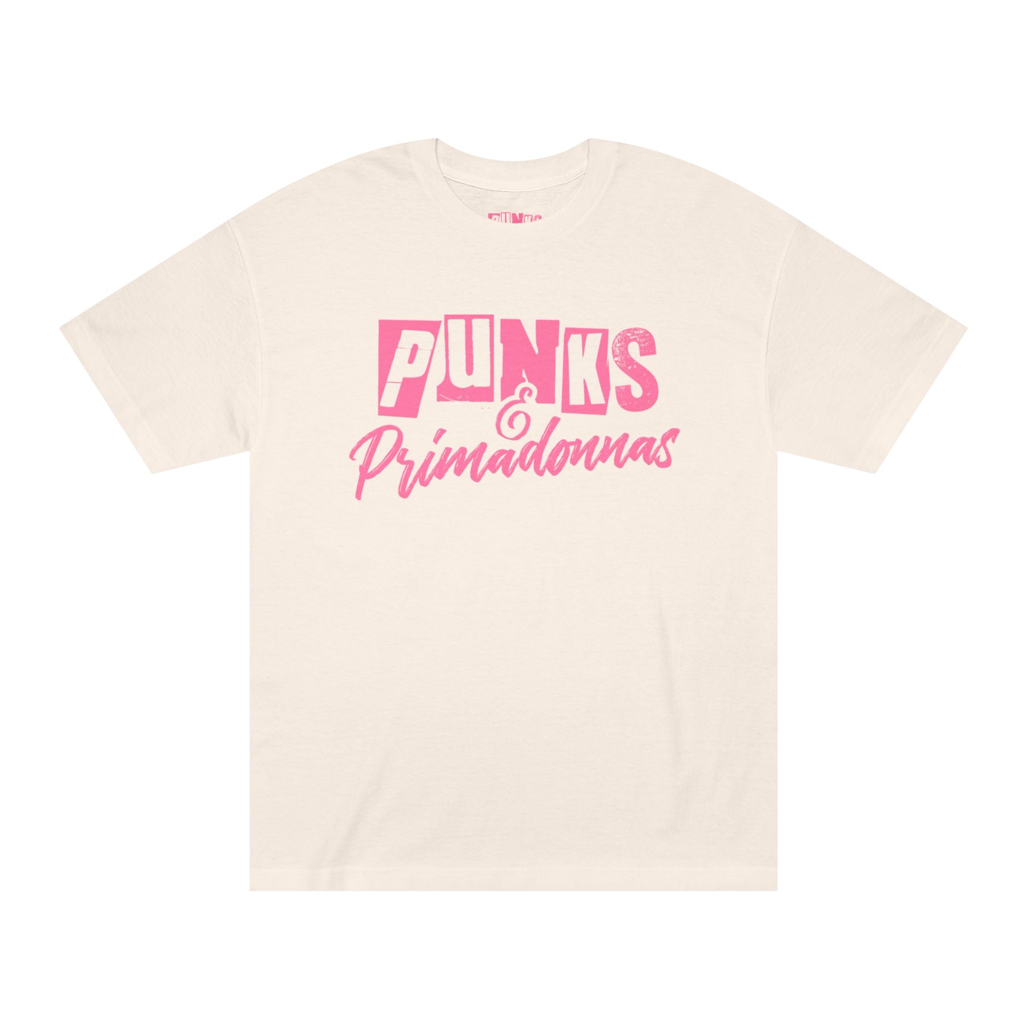 Punks & Primadonnas Classic Tee: Matte Pink