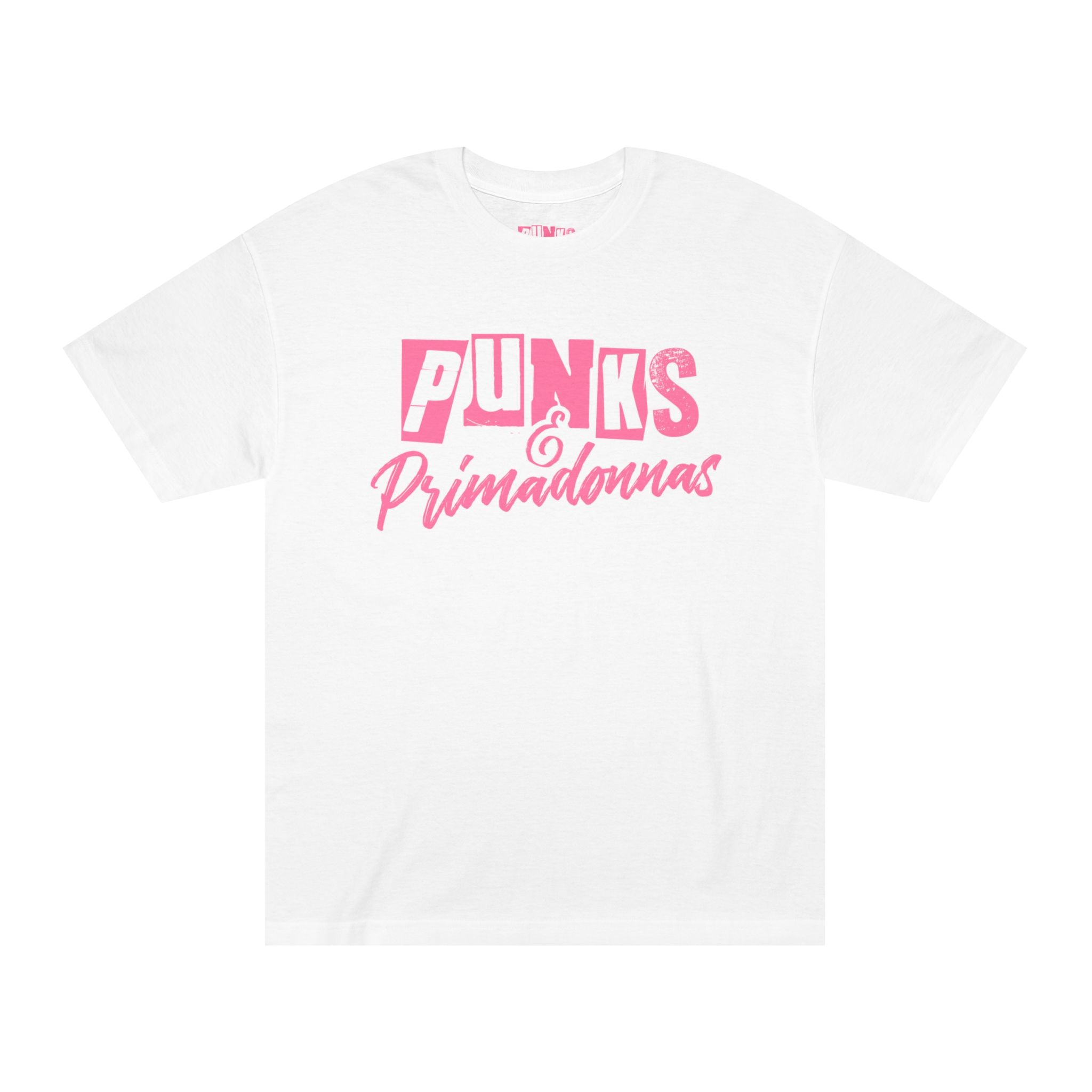 Punks & Primadonnas Classic Tee: Matte Pink