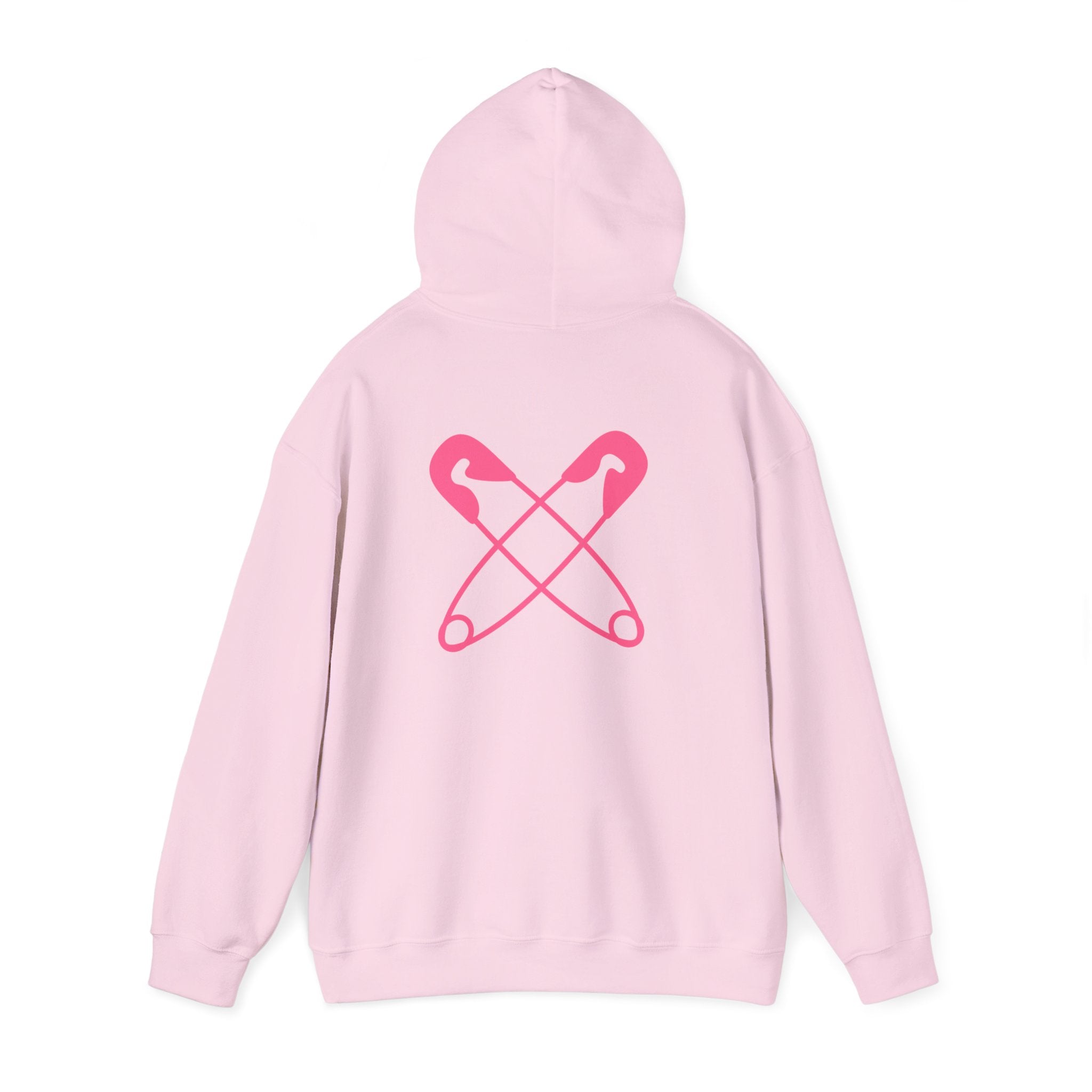 Hoodie — Punks & Primadonnas Pink Graphic Hooded Sweatshirt