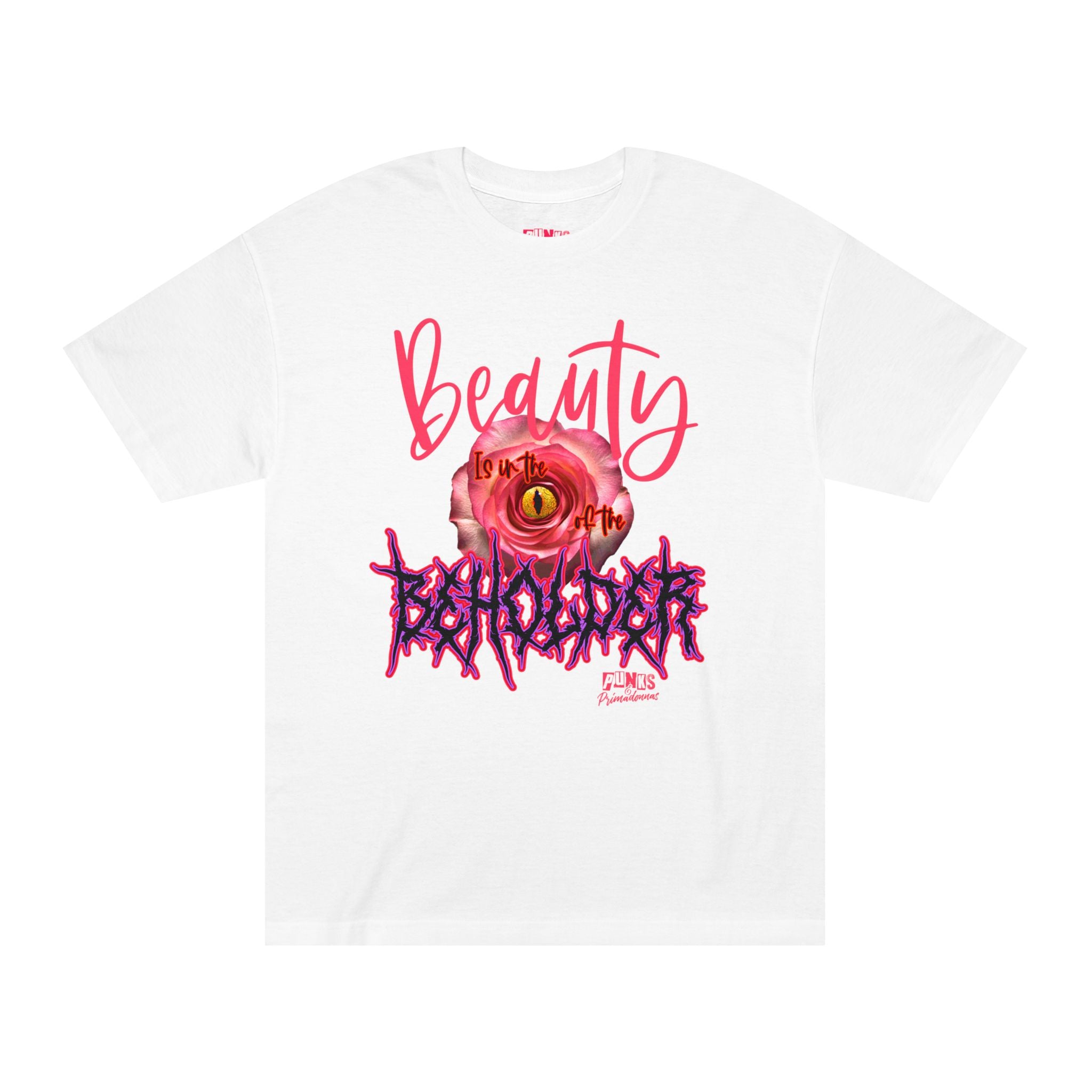 Gothic Rose Eye Graphic Shirt