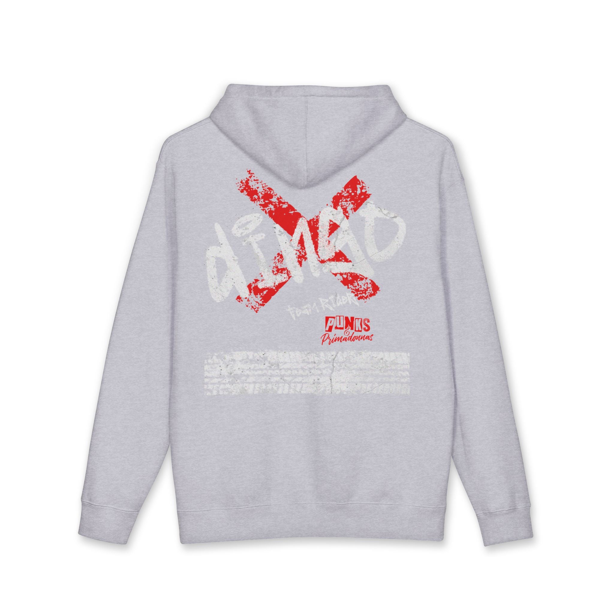 PUNKS & Primadonnas Hoodie – Vintage Punk Band Style Graphic Sweatshirt