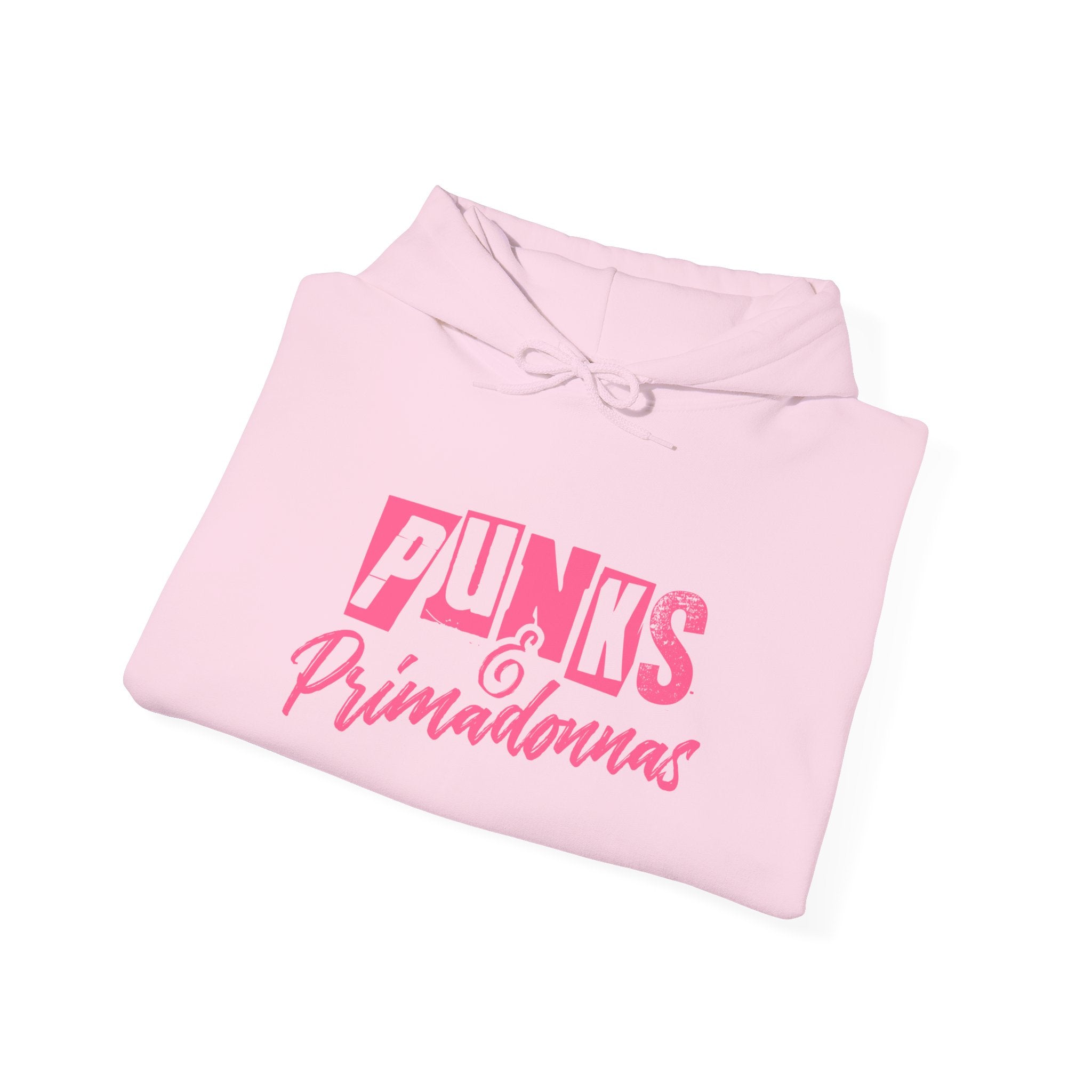 Hoodie — Punks & Primadonnas Pink Graphic Hooded Sweatshirt