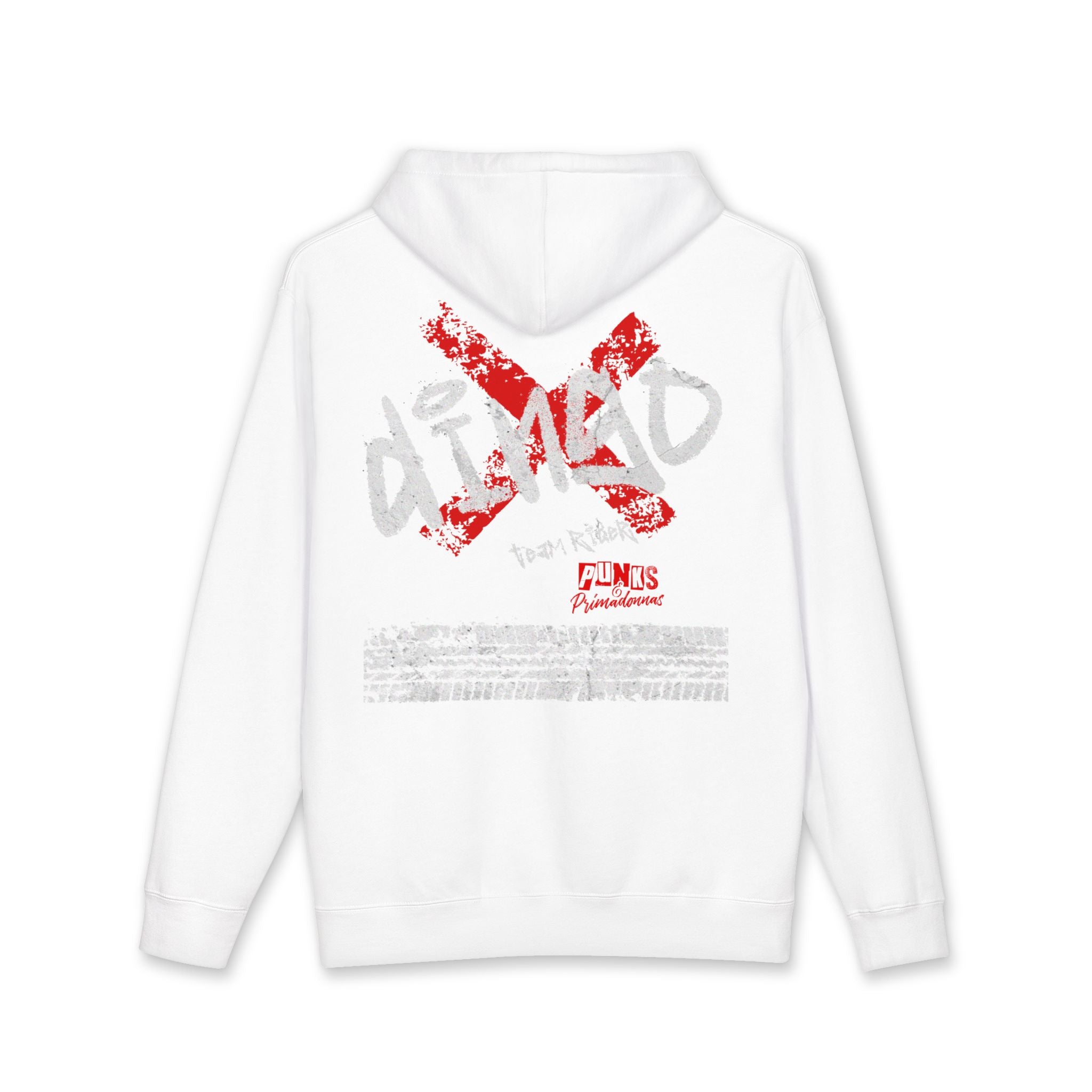 PUNKS & Primadonnas Hoodie – Vintage Punk Band Style Graphic Sweatshirt