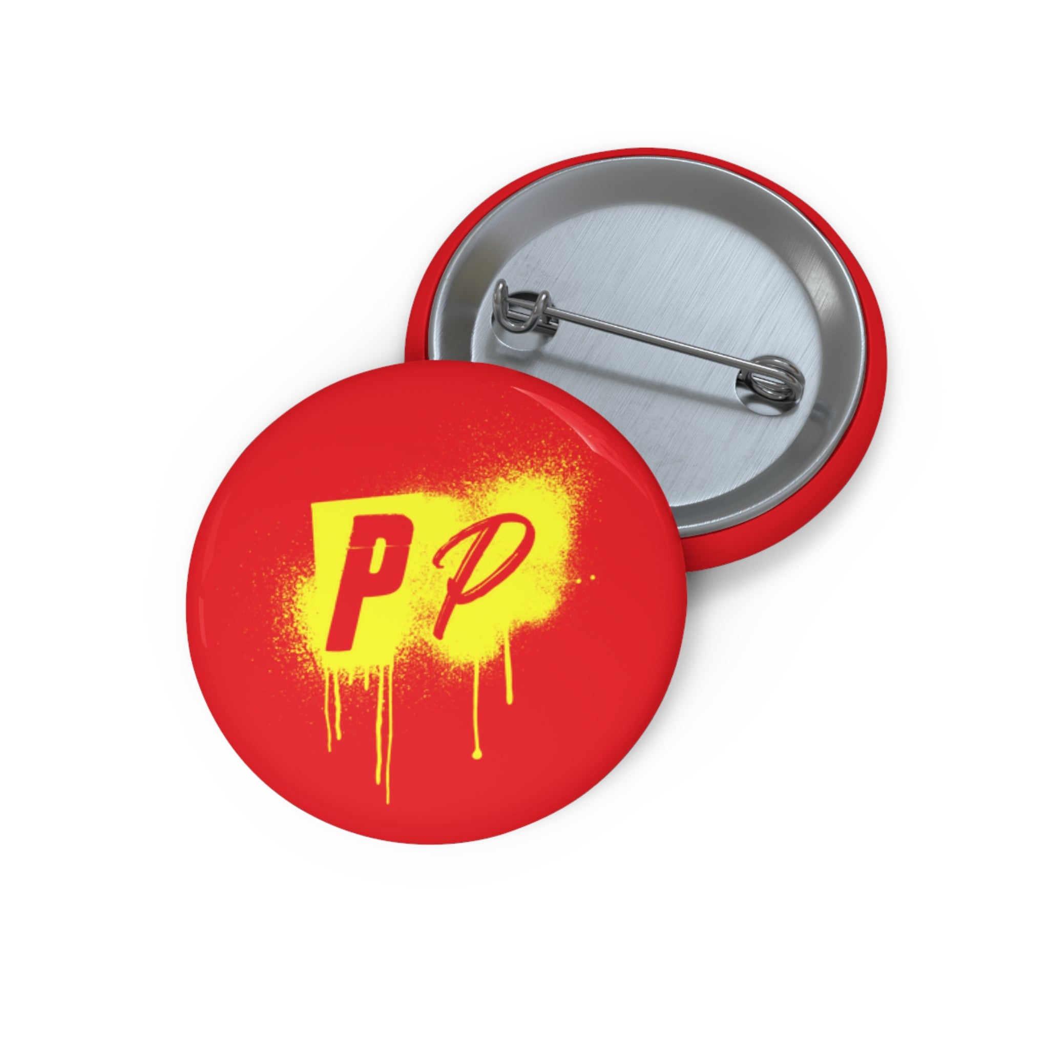 Punks & Primadonnas Graffiti Pin Button