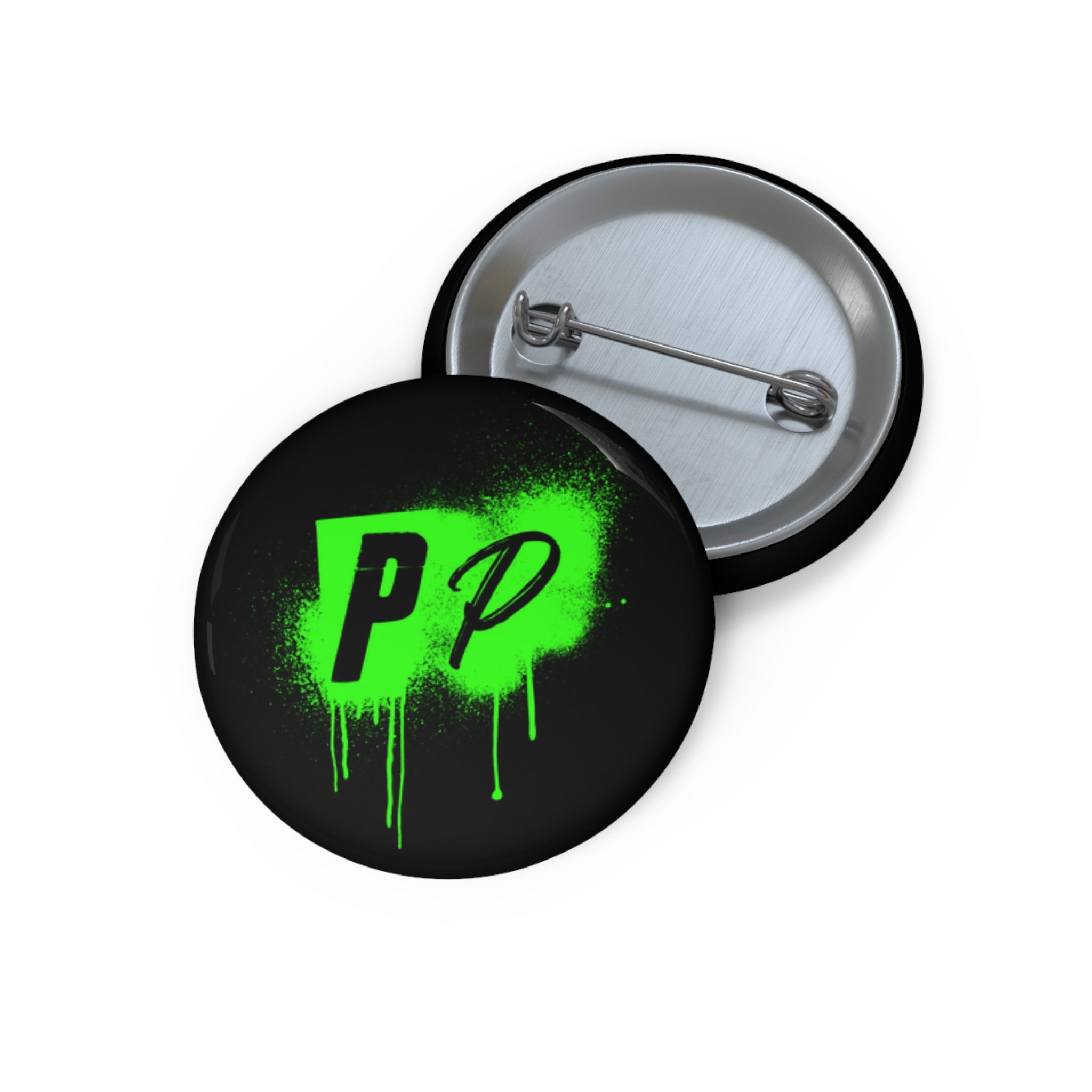 Punks & Primadonnas Graffiti Pin Button