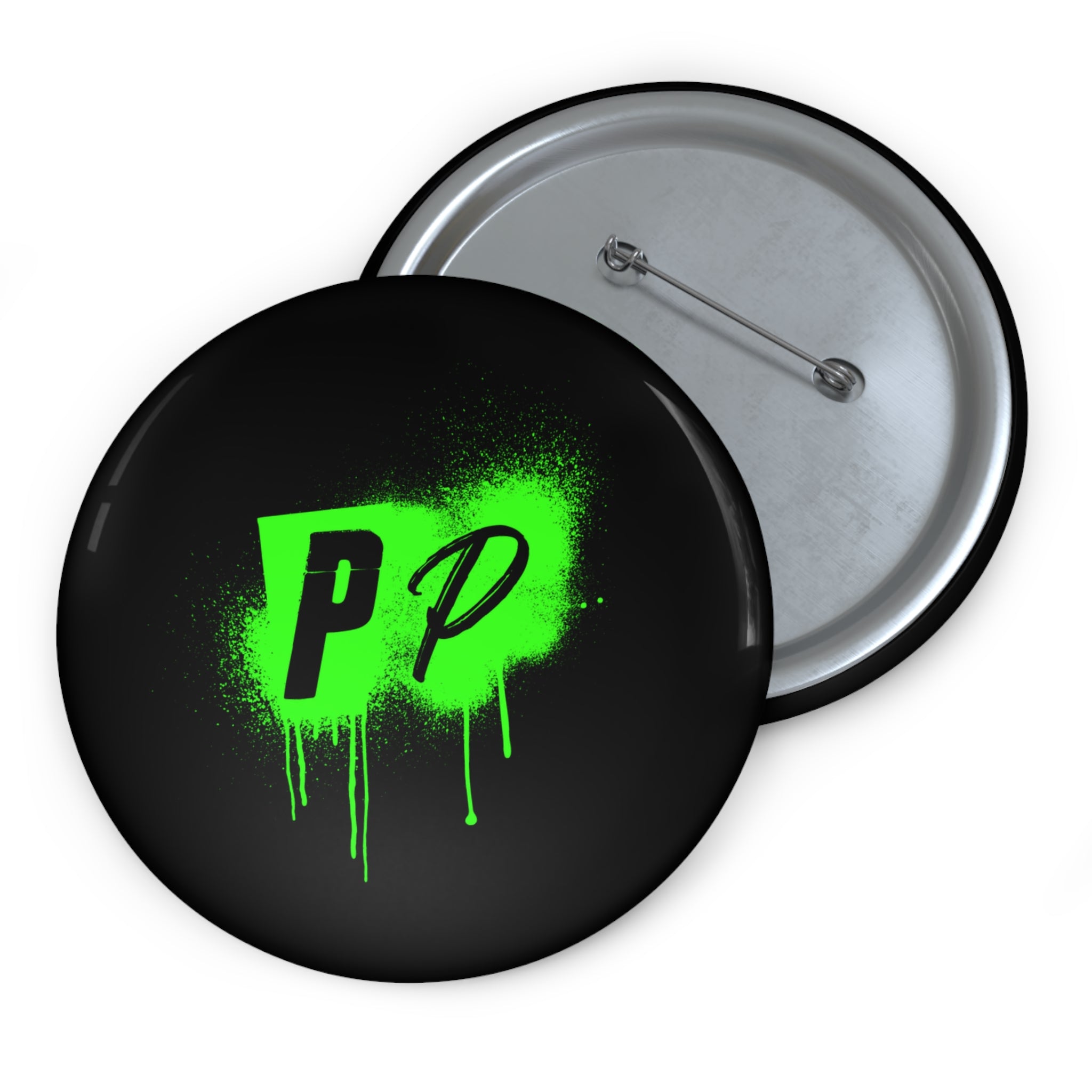 Punks & Primadonnas Graffiti Pin Button