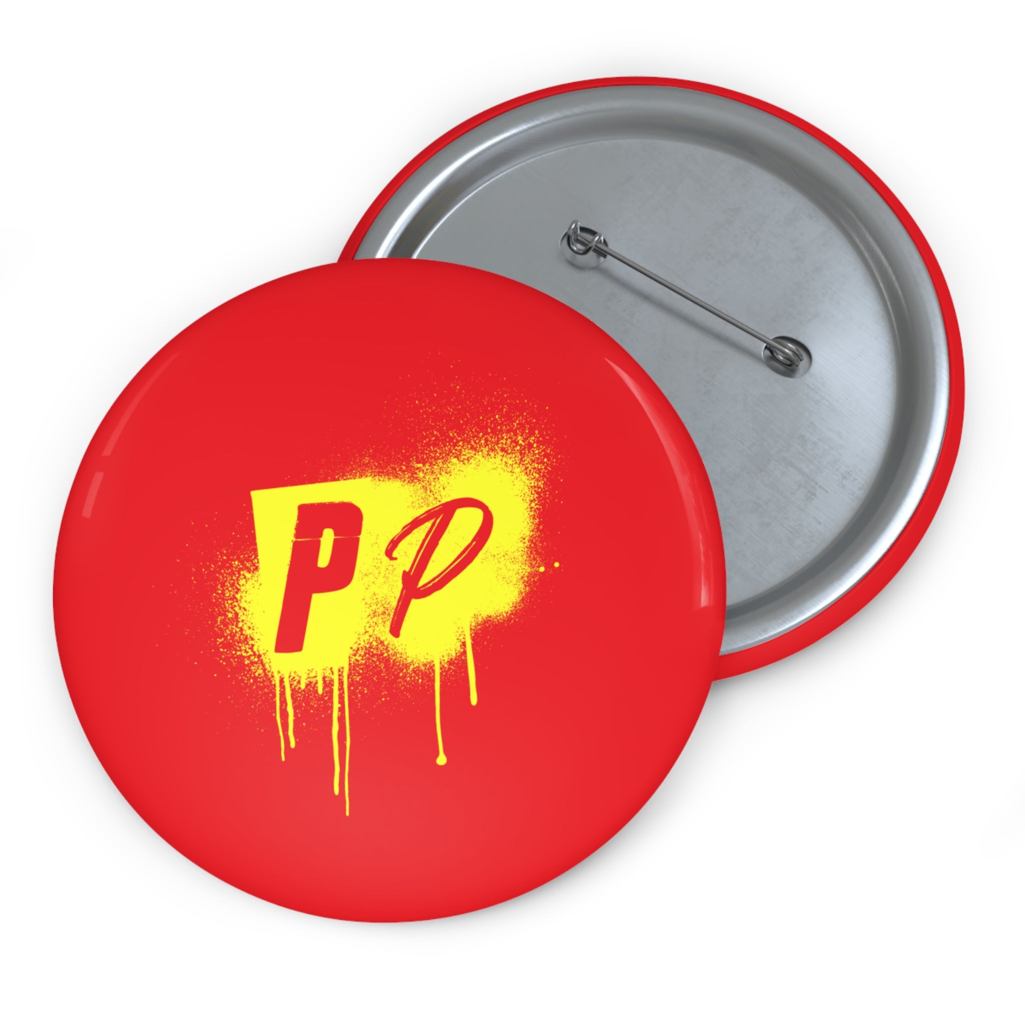 Punks & Primadonnas Graffiti Pin Button