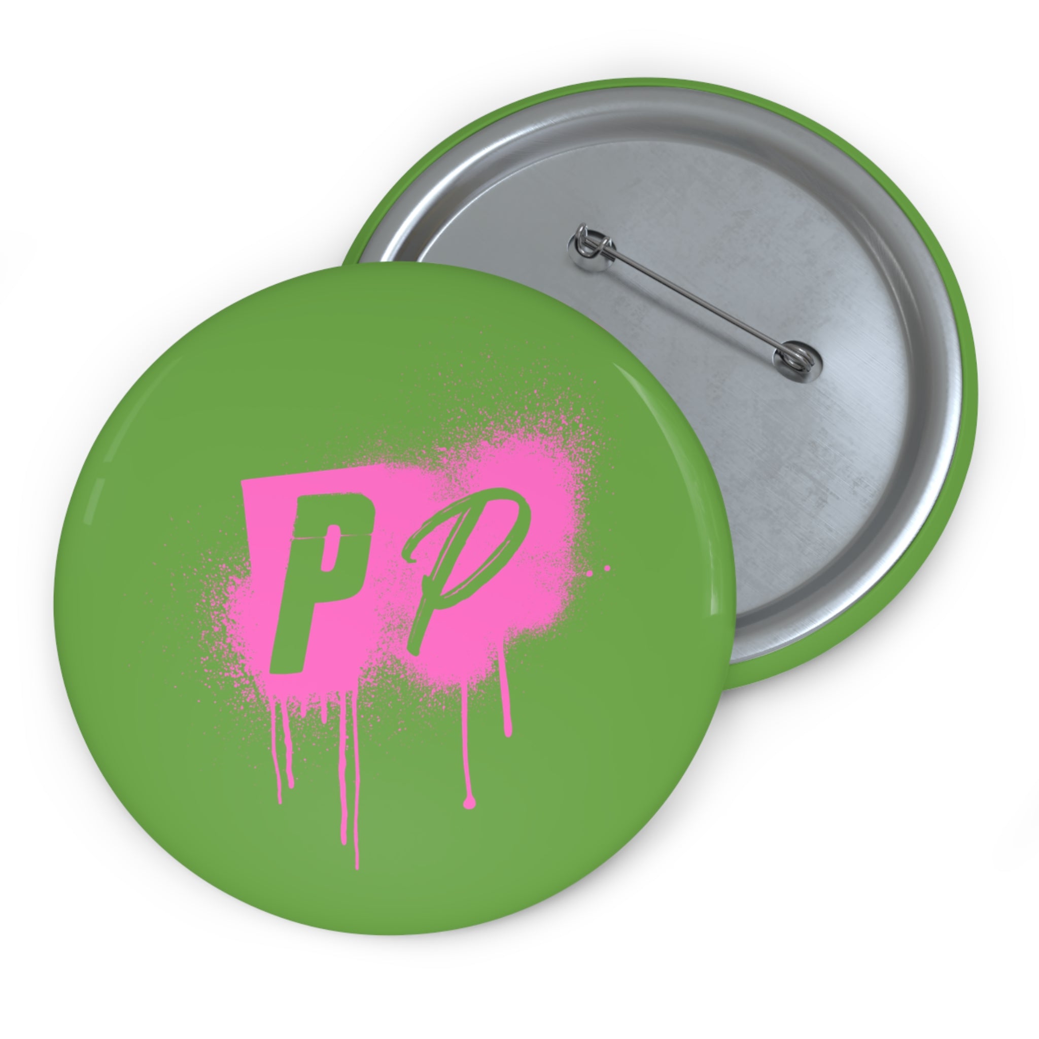 Punks & Primadonnas Graffiti Pin Button