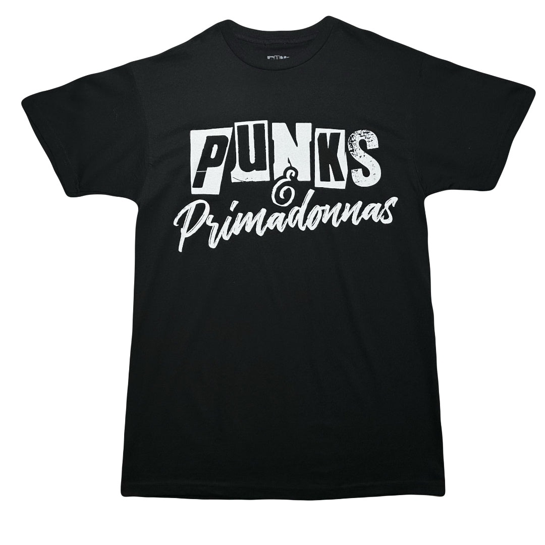 Punks & Primadonnas Black & White T-Shirt